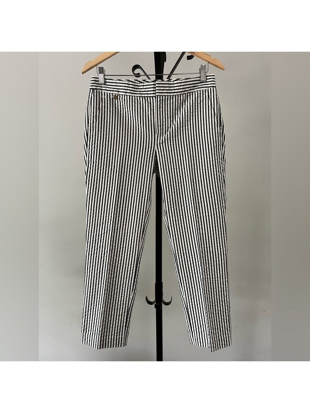 LAUREN Ralph Lauren Navy Striped Pants, Size 2.